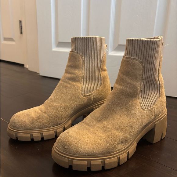 Steve Madden Suede Ankle Boots - Picture 1 of 3